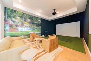 Cutting-edge golf simulator